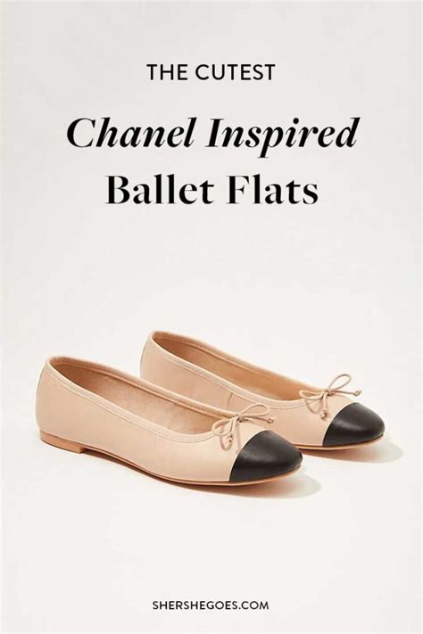 chanel footwear replicas|chanel look alike flats.